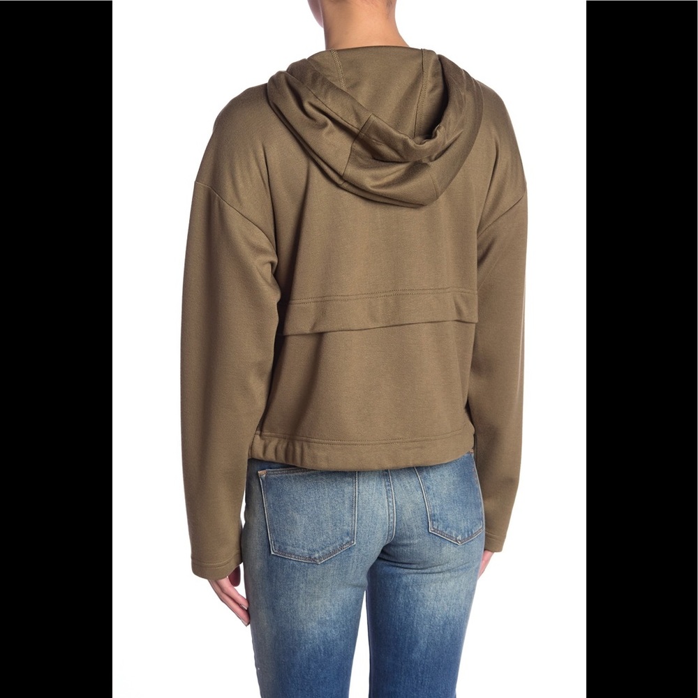 Scotch&Soda Maison Crop Camo Camp Hoodie Jacket - Picture 7 of 10